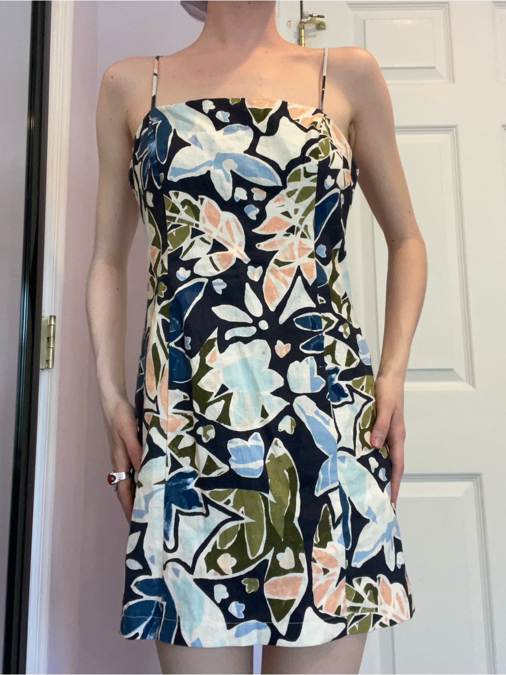 LUSH Floral Mini Dress